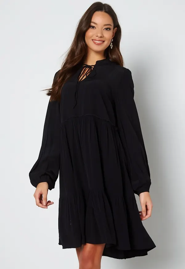 VILA Fini L/S Dress Black 36