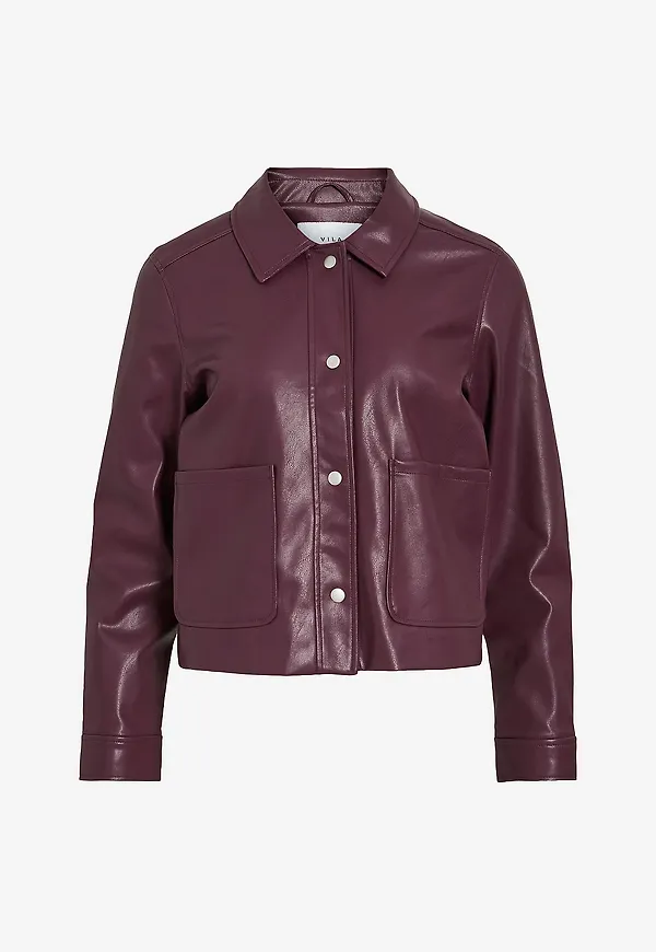 Vila - Jacka viHellium Short Jacket - Röd