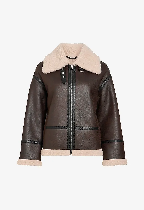 Vila - Jacka Virisi L/S Jacket - Brun