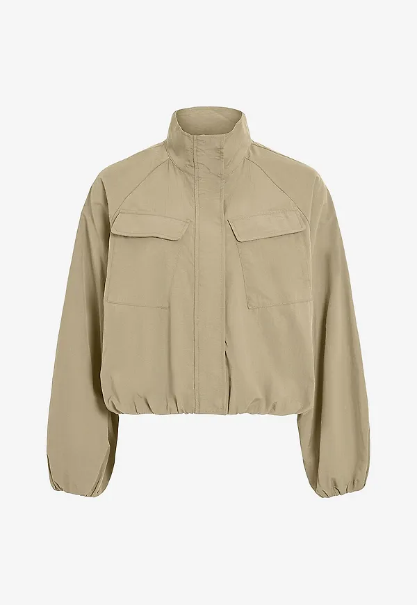 Vila - Jacka Viselma L/s - Beige