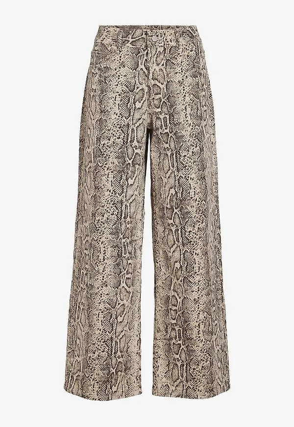 Vila - Jeans viChia HW Jeans - Beige