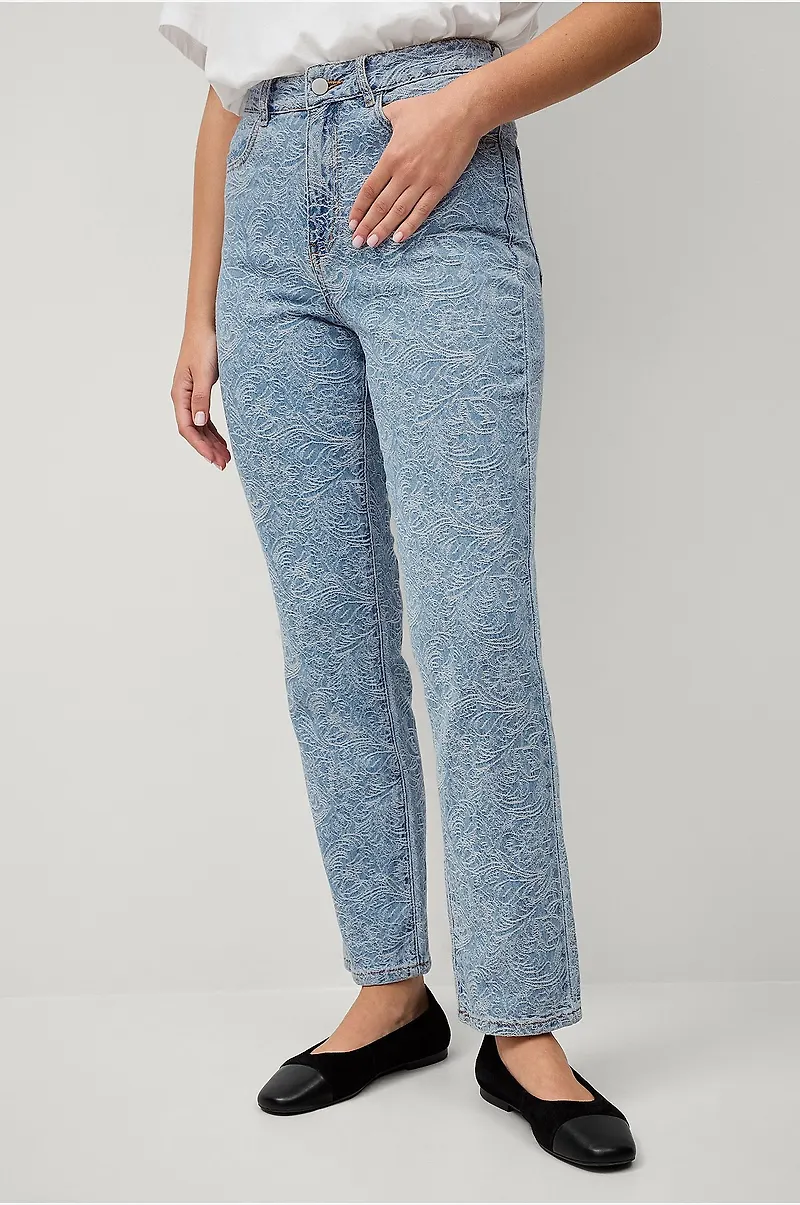 Vila - Jeans viChris Denim Pants #7 / S - Blå