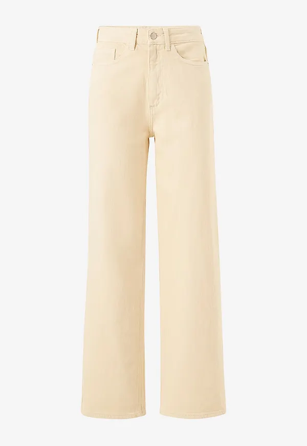 Vila - Jeans viFrida Jaf HW Jeans - Beige