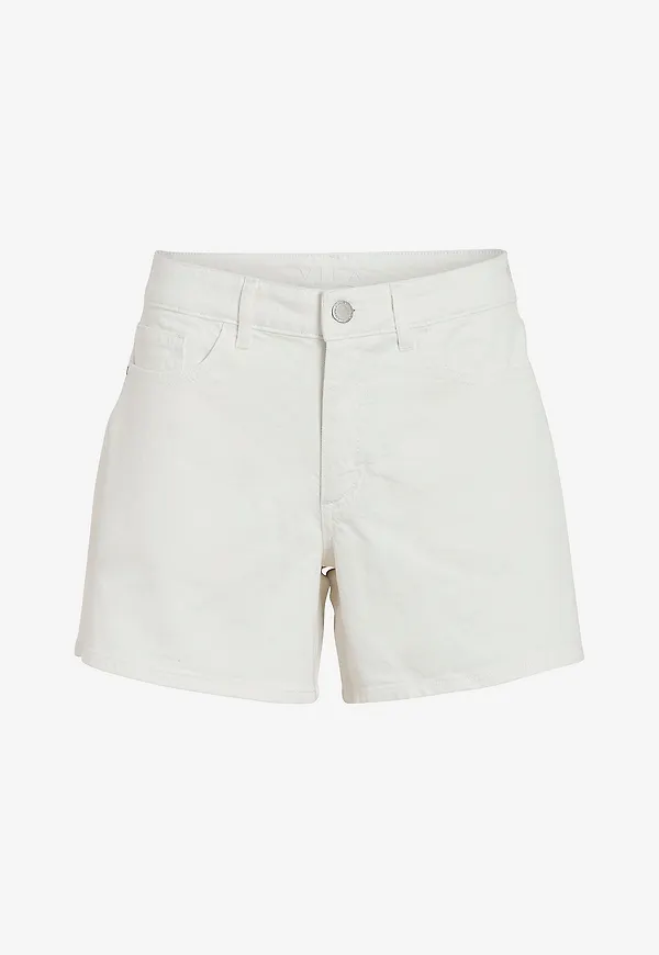Vila - Jeansshorts viJaf RW - Vit