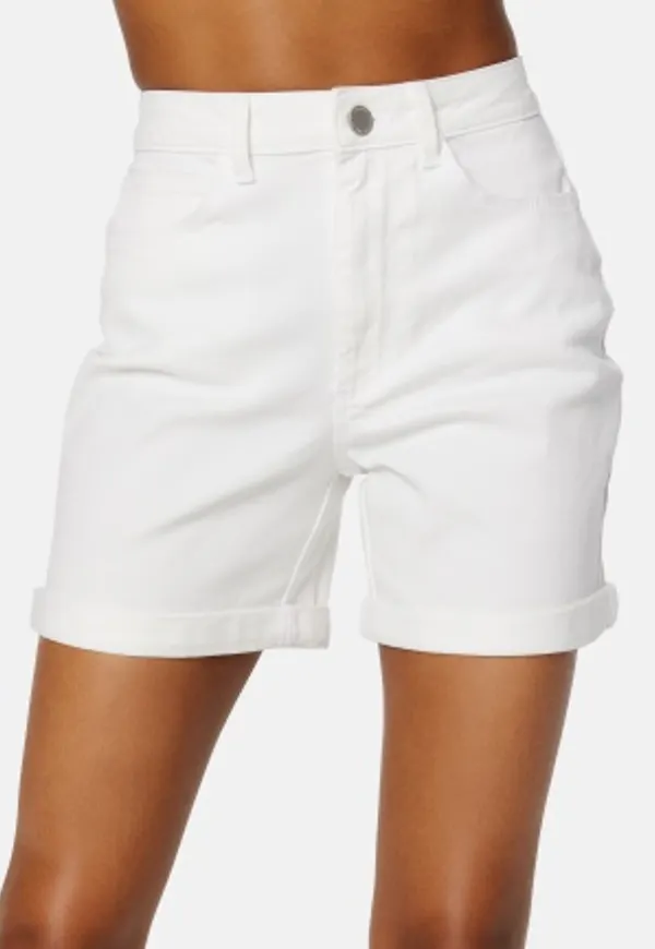 VILA Jo HW Color Shorts White Denim 42