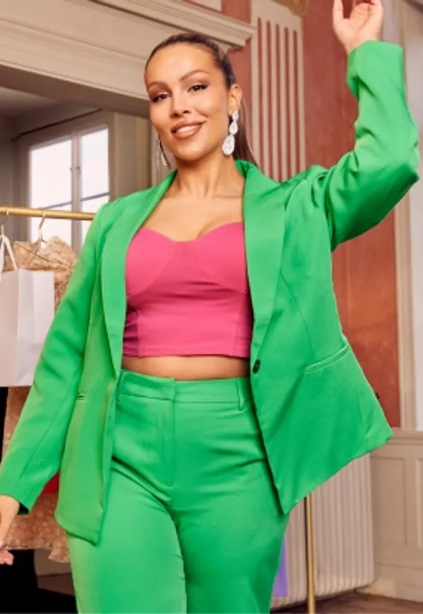 VILA Kammas Blazer Kelly Green 38