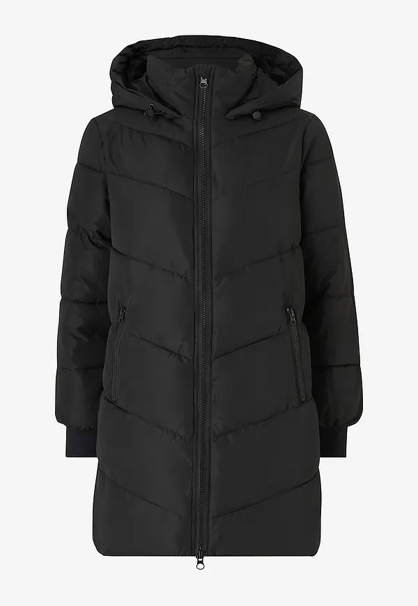Vila - Kappa viMilja L/S Padded Coat - Svart
