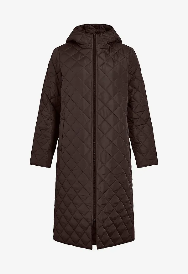 Vila - Kappa viTate L/S Hooded - Brun