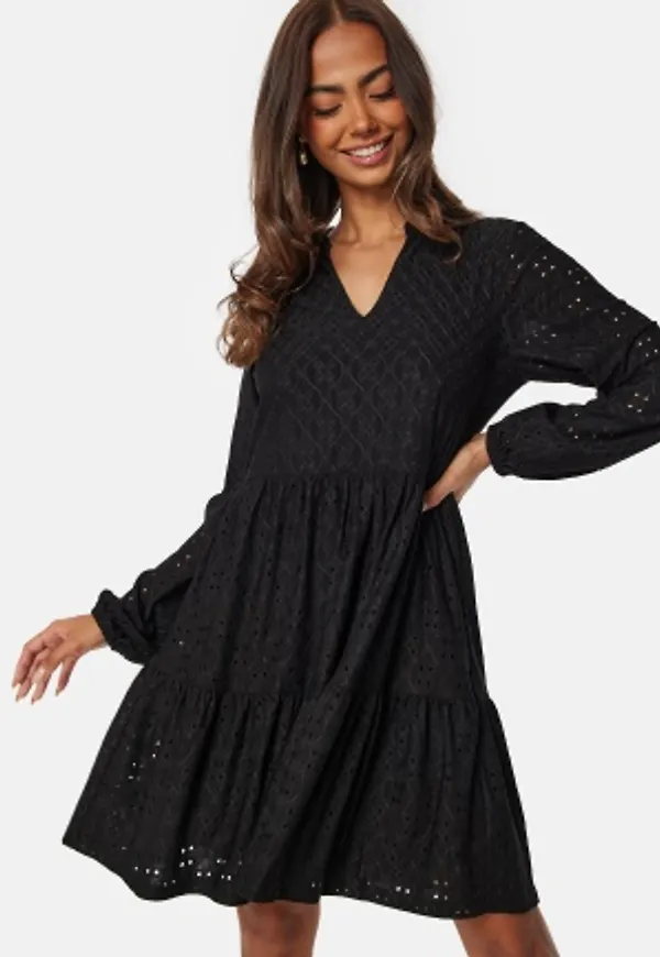VILA Kawa L/S Dress Black M