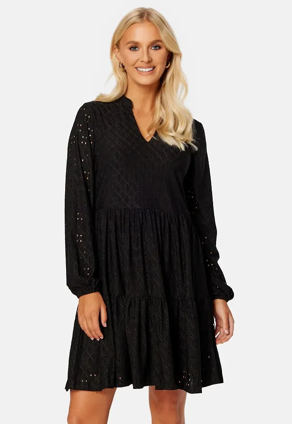 VILA Kawa L/S Dress Black M