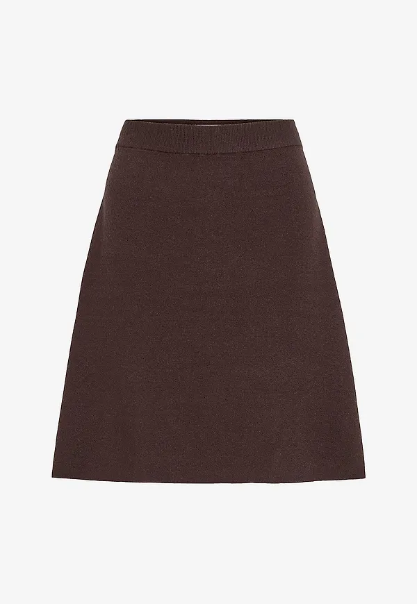 Vila - Kjol viAmaria HW Short - Brun