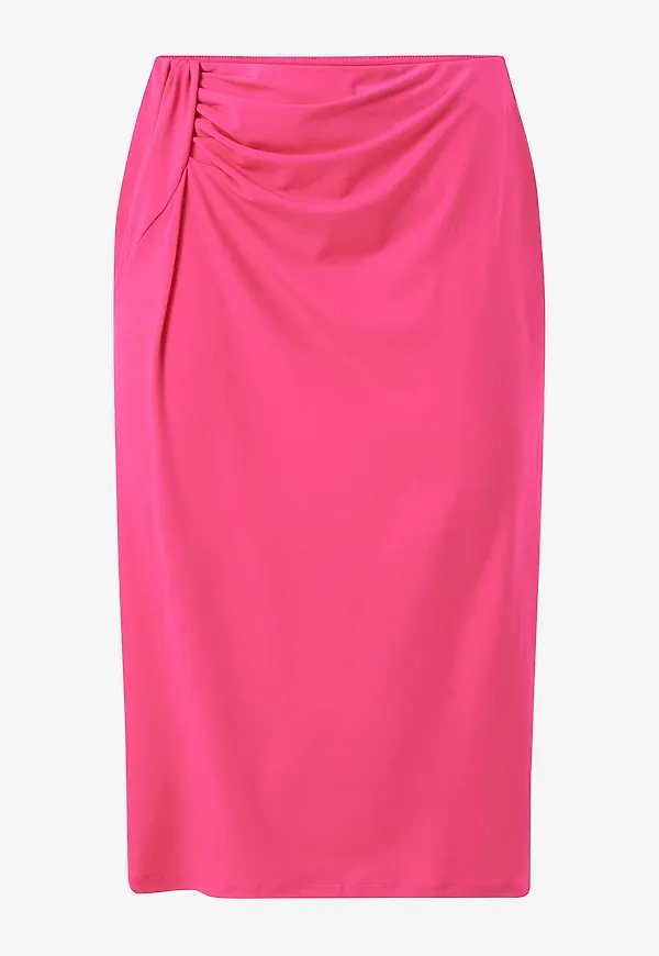 Vila - Kjol viPhoenix Midi Skirt - Rosa