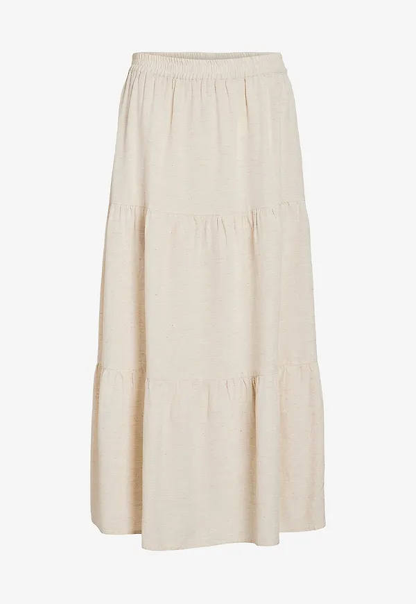 Vila - Kjol viPrisilla HW - Beige