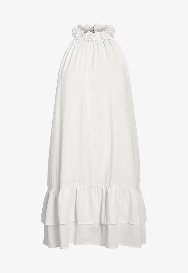 Vila - Klänning viDolly Halterneck Short - Vit