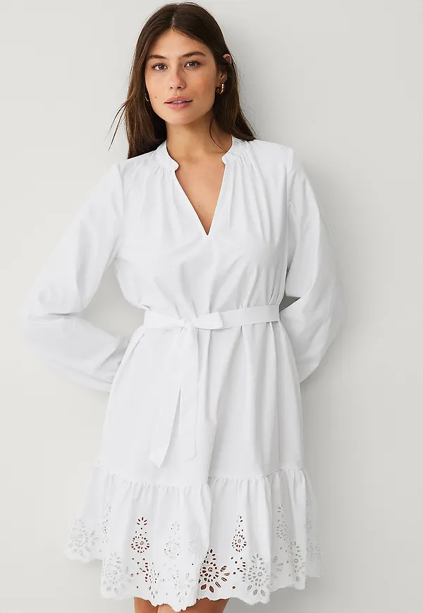 Vila - Klänning viKelli V-neck Short Dress - Vit – Ellos