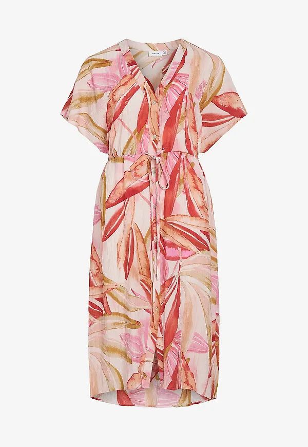 Vila - Klänning Vilimia Pri V-necks - Rosa