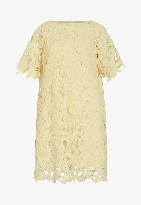 Vila - Klänning viSienna Boatneck 2/4 - Gul