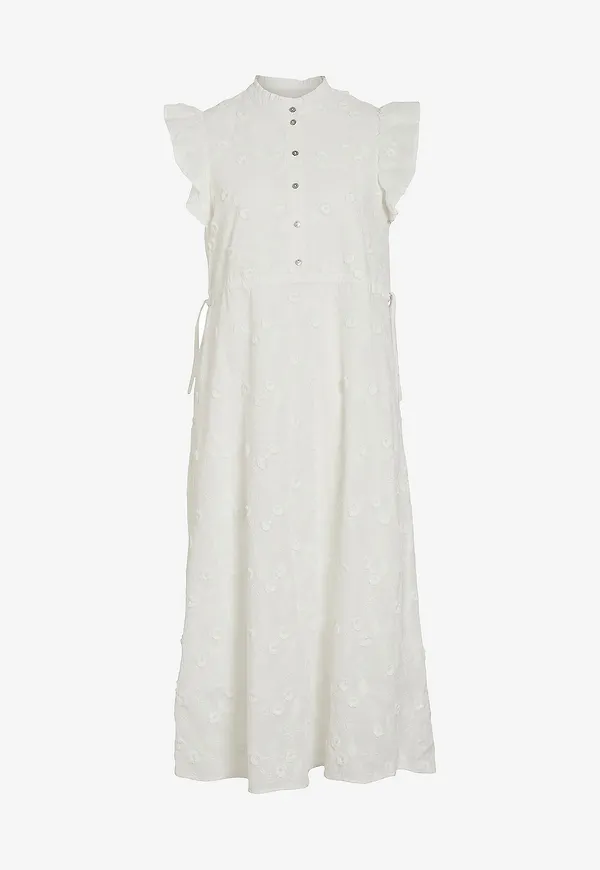 Vila - Klänning viSimone O-neck - Vit