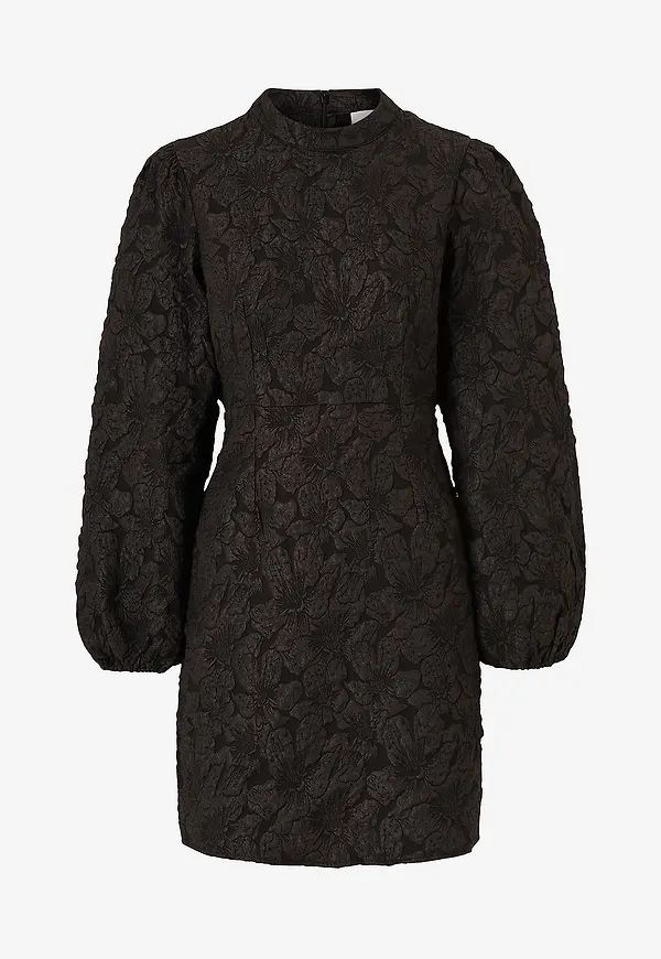 Vila - Klänning viWillow L/S Short Dress - Svart
