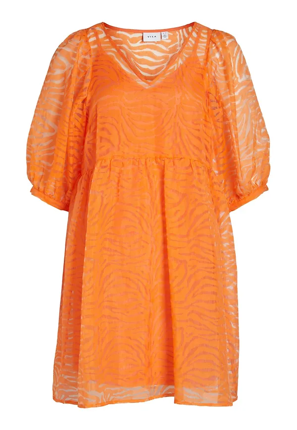 VILA Klänning orange