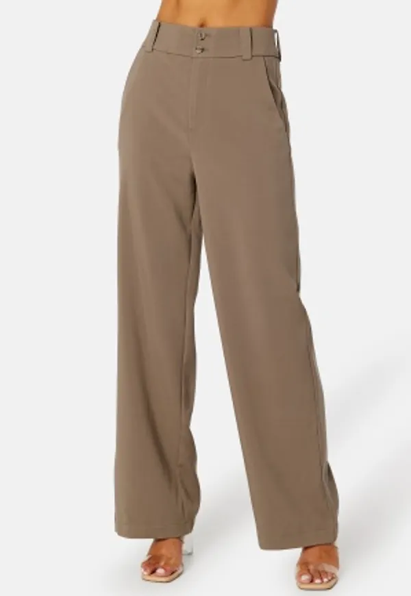 VILA Marna HW RX Pants Walnut 36