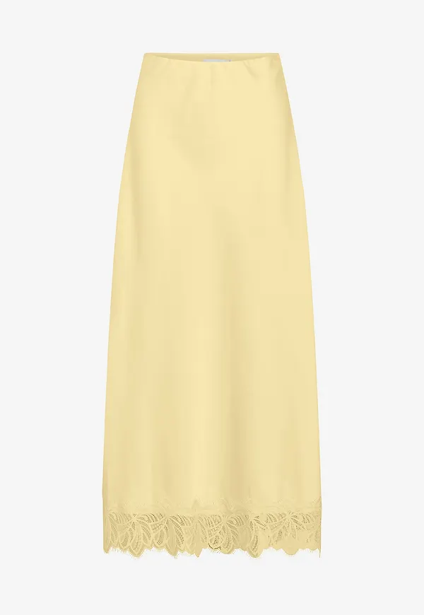 Vila - Maxikjol Vilea Ankle Skirt - Gul