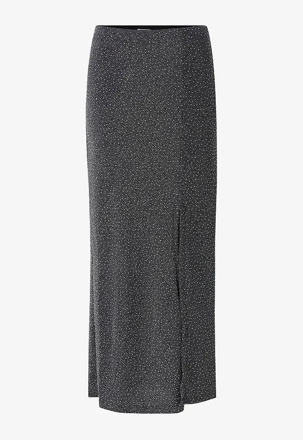 Vila - Maxikjol viSalina Skirt - Svart