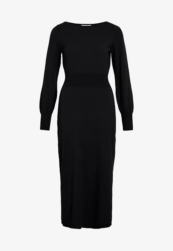 Vila - Maxiklänning viKerry Boatneck - Svart