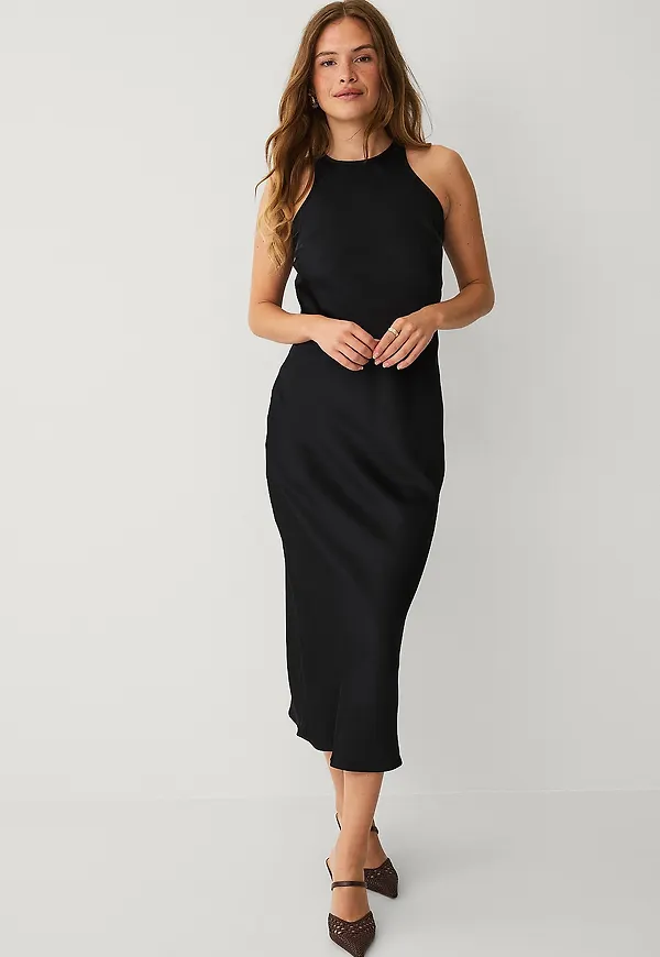 Vila - Maxiklänning viRavenna Ankle Dress - Svart