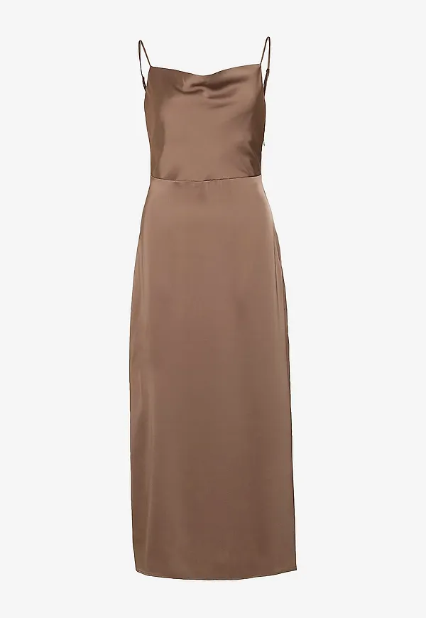Vila - Maxiklänning viRavenna Strap Ankle Dress - Brun