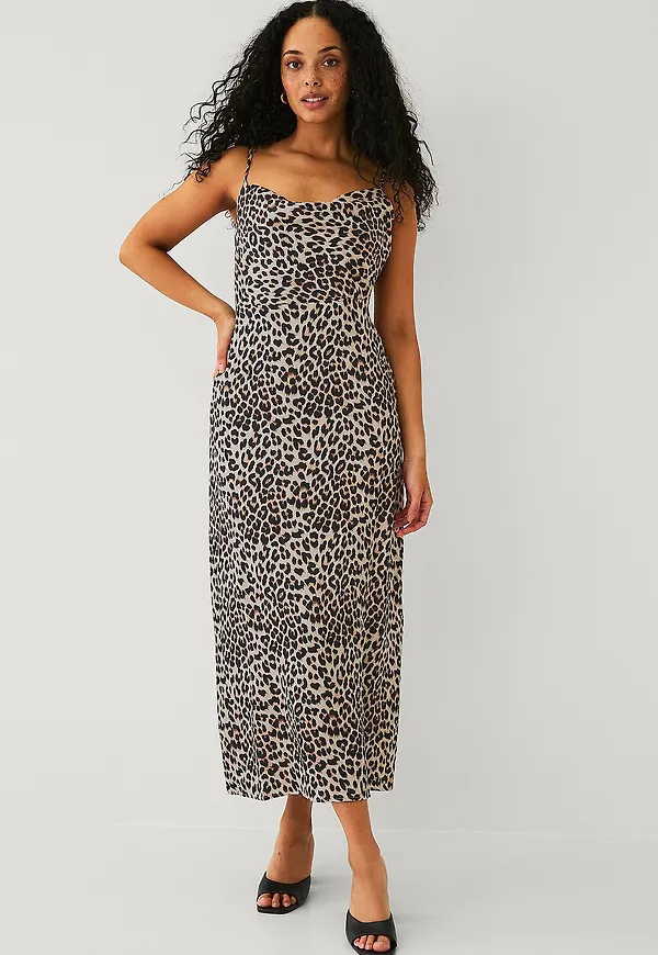 Vila - Maxiklänning viRavenna Strap Ankle Dress - Brun