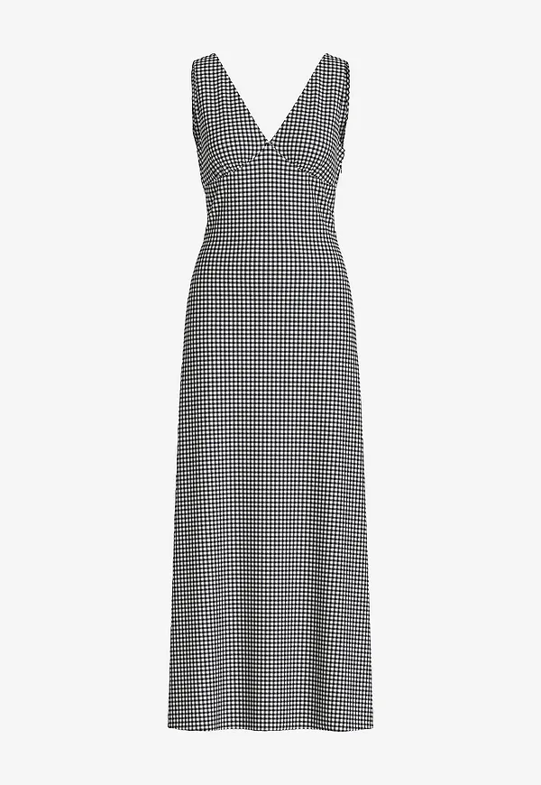 Vila - Maxiklänning viTerni V-neck - Brun