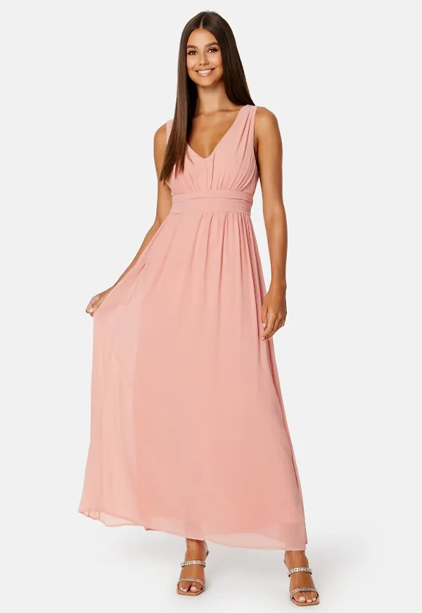 VILA Milina Long Dress Misty Rose 40