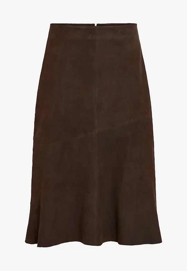 Vila - Mockakjol viIda HW Midi Suede - Brun