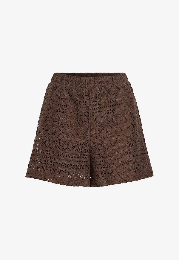 Vila - Shorts viMerinda HW - Brun