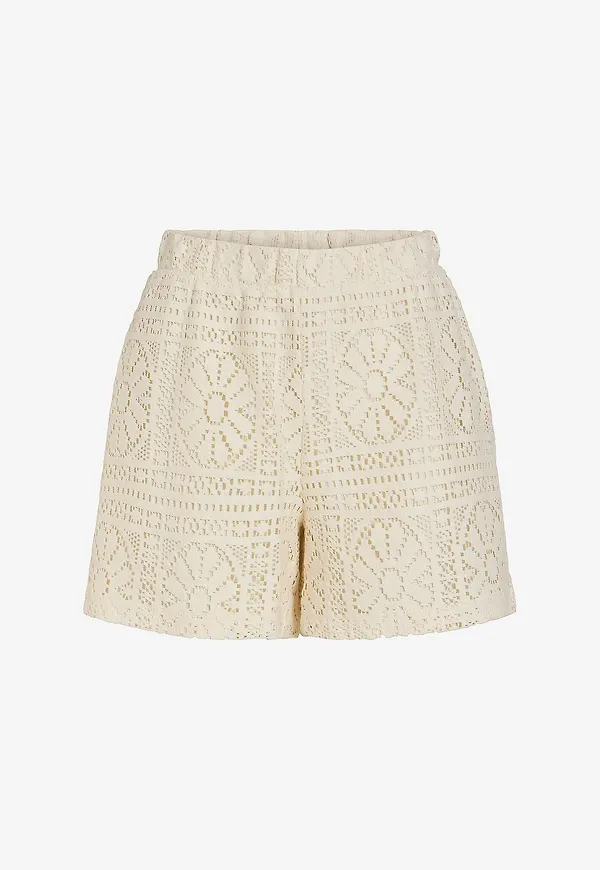 Vila - Shorts viMerinda HW - Beige