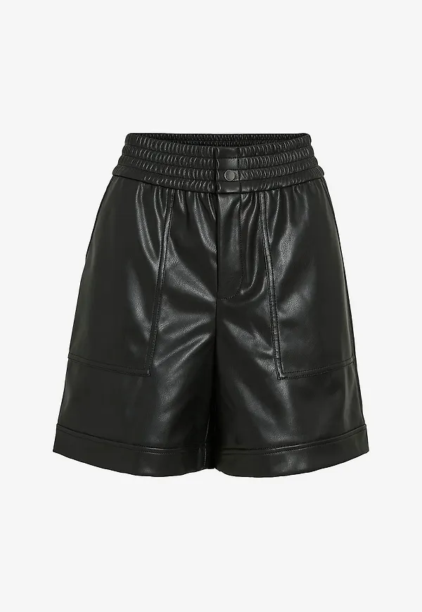 Vila - Shorts viMiriam HW - Svart