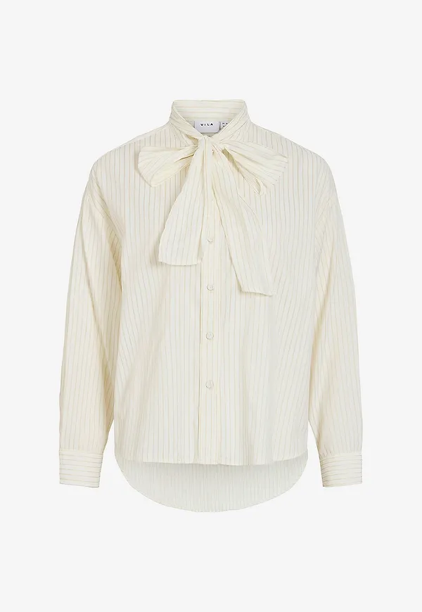 Vila - Skjorta Vijury Ls Shirt - Vit
