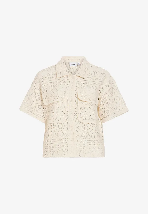 Vila - Skjorta viMerinda 2/4 - Beige