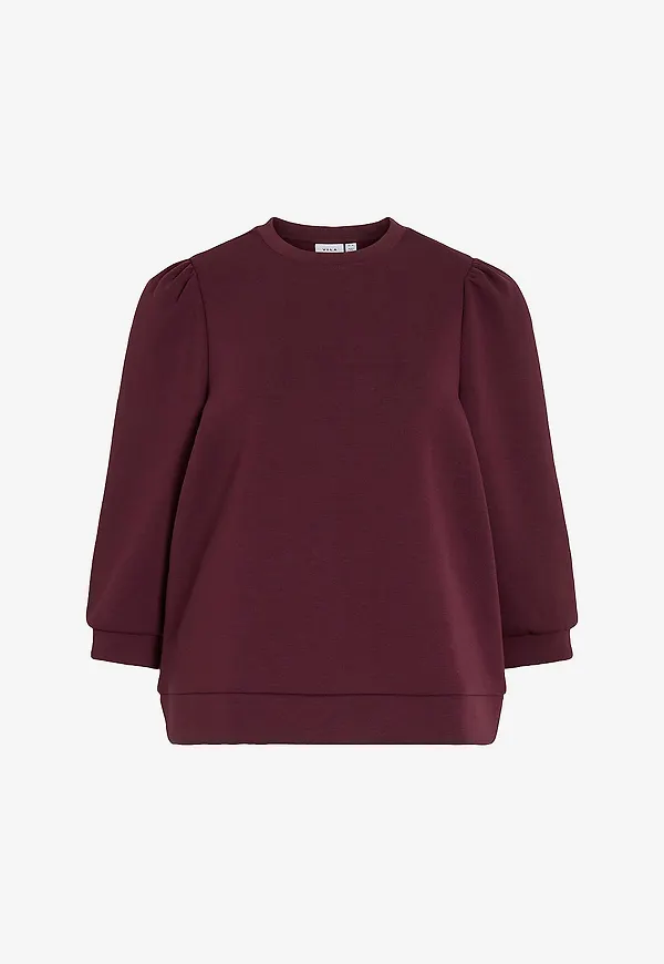 Vila - Sweatshirt viReflect 3/4 / LN - Röd