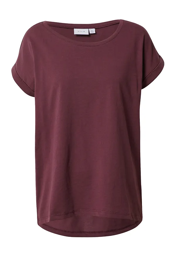VILA T-shirt 'Dreamers' bordeaux