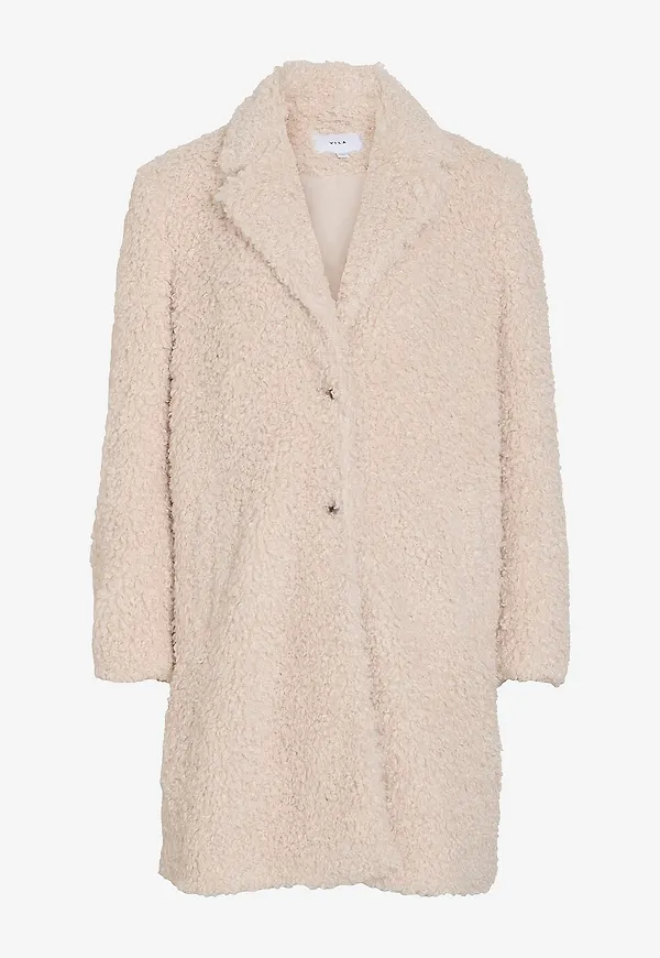 Vila - Teddykappa Vimajda L/s Teddy - Beige