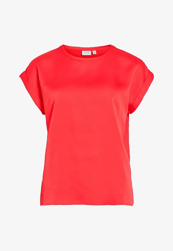 Vila - Topp viEllette S/s Satin