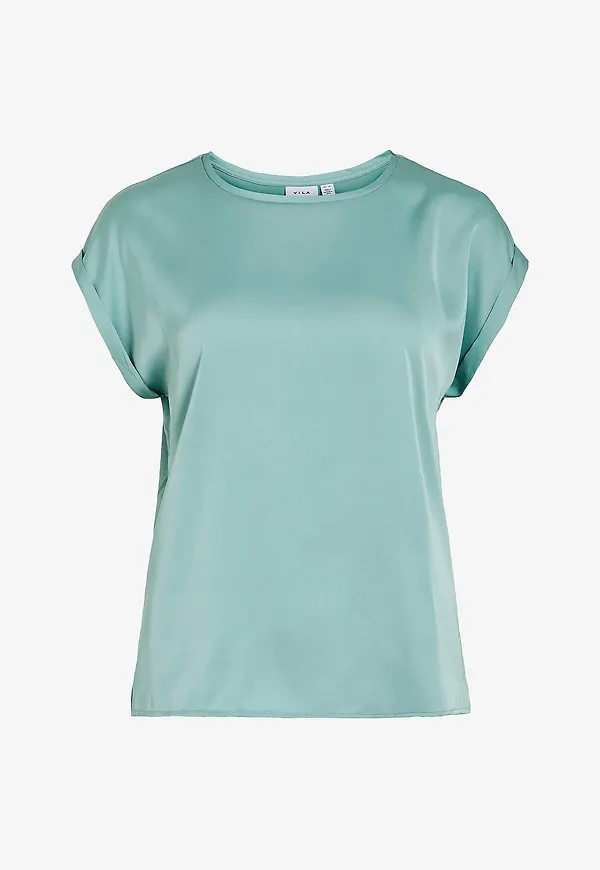 Vila - Topp viEllette S/s Satin