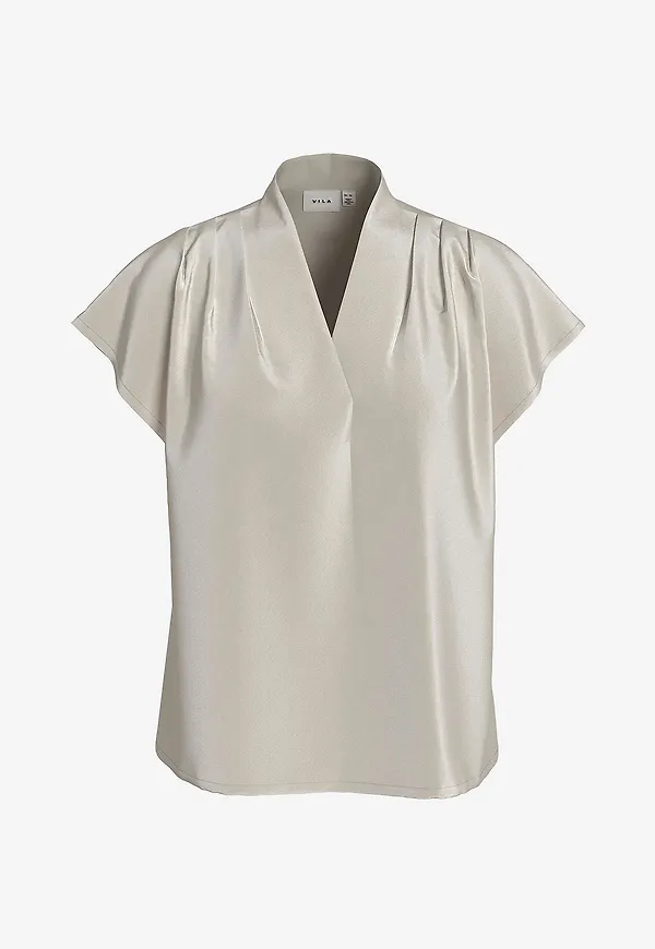 Vila - Topp viElma Sleeveless Top - Beige