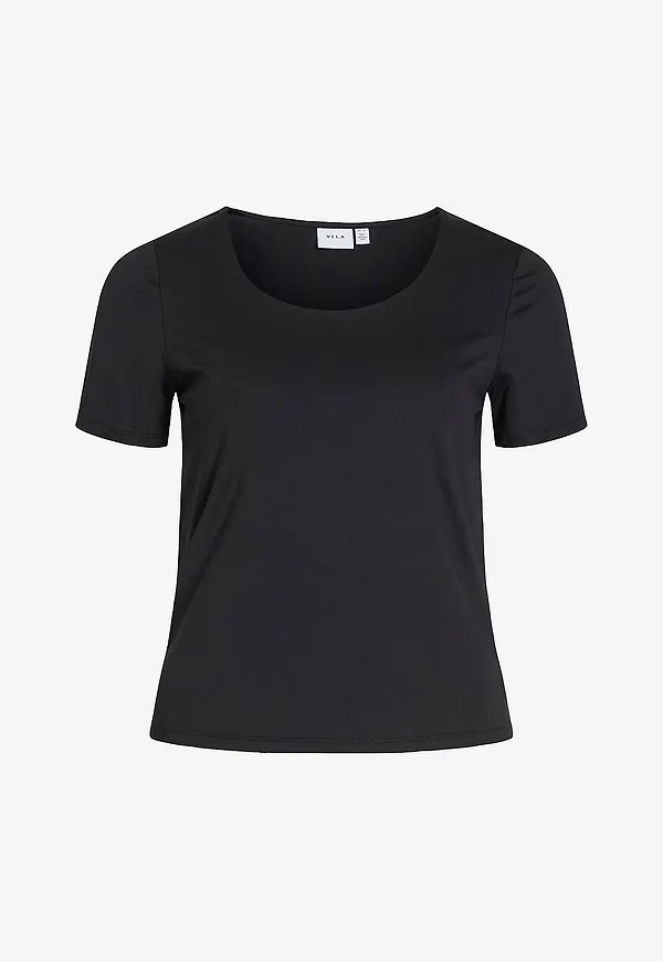 Vila - Topp viKenza S/S Top - Svart