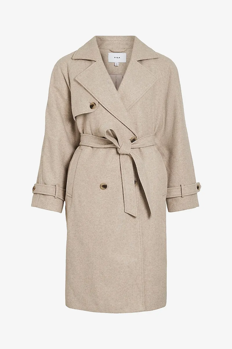 Vila - Trenchcoat viQuinn - Beige
