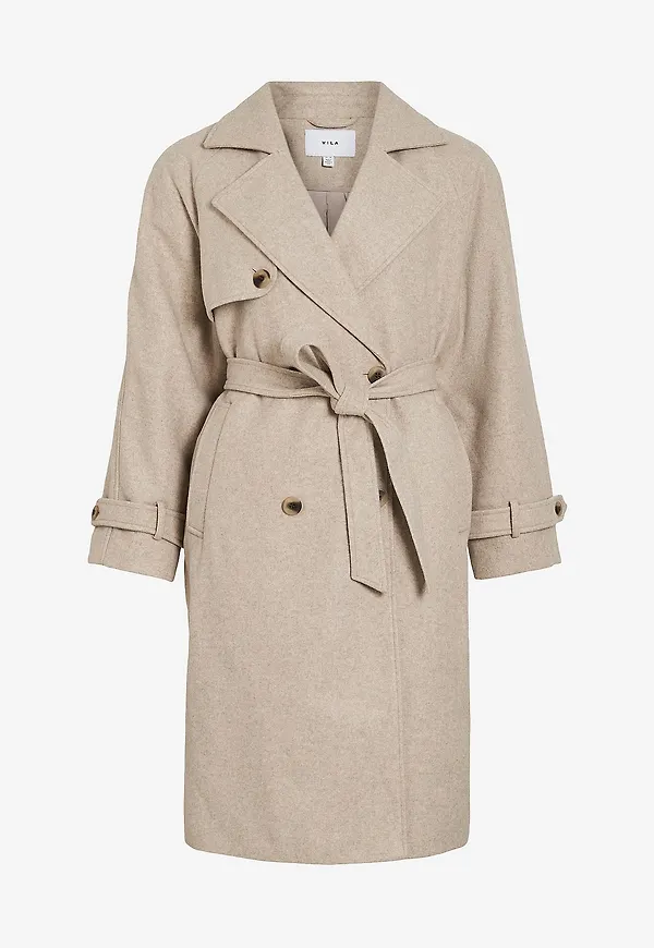 Vila - Trenchcoat viQuinn - Brun