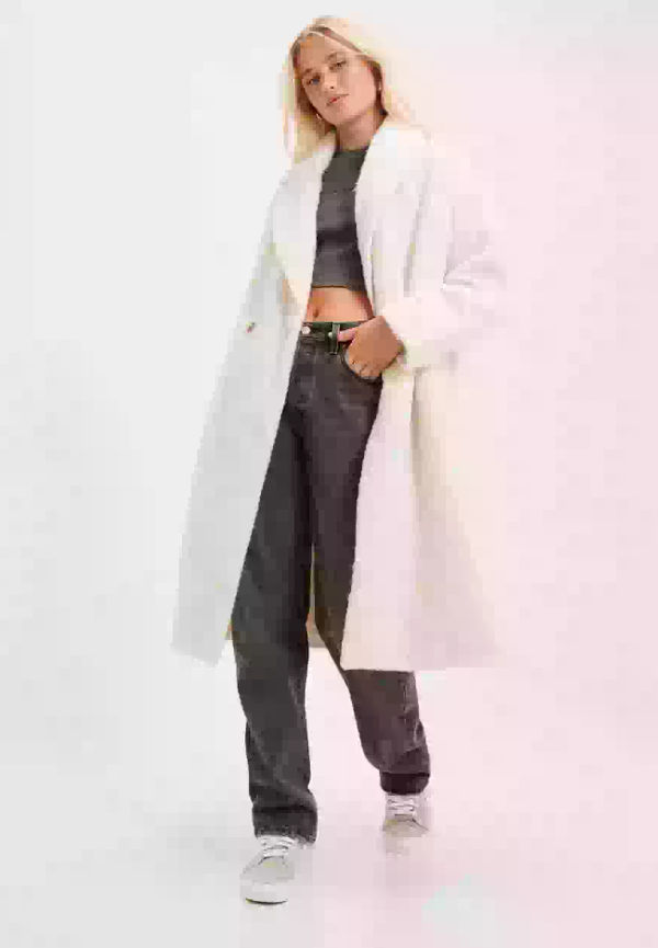 Vila Vialissi L/S Long Coat/Pb Långa kappor Birch