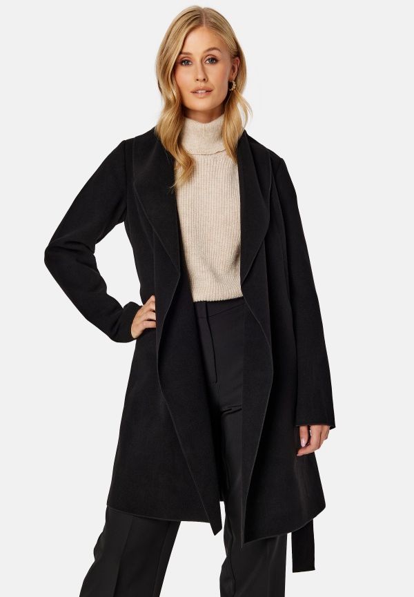 VILA VIapple new coat/TB/1 Black 42